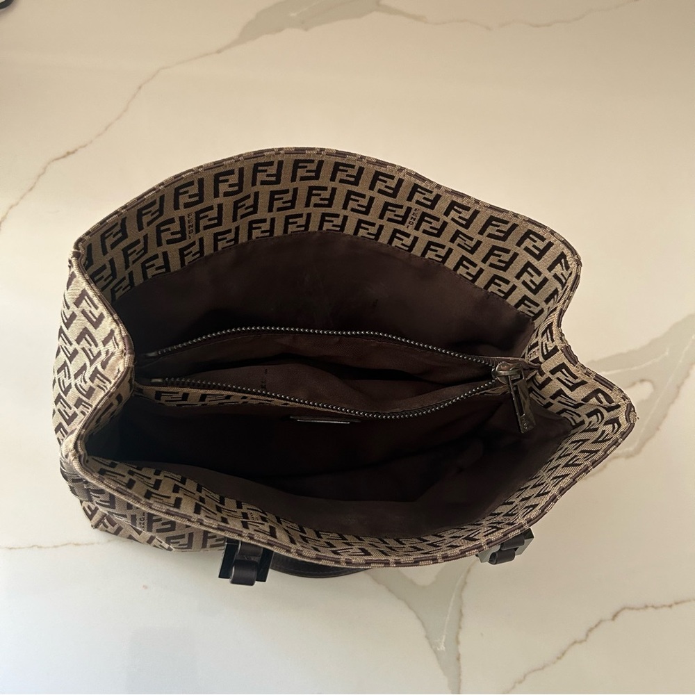 Fendi mini zucchino tote bag - Picture 7 of 14